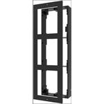 Hikvision DS-KD-ACW3 - povrchový rámček 3 moduly čierny DS-KD-ACW3-BLACK