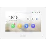 HIKVISION DS-KH6320-WTE1-W(O-STD), 7" IP bytový dotykový monitor, Wi-Fi; PoE; bílý