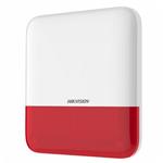 Hikvision DS-PS1-E-WE(O-STD)/Red - Bezdrôtová vonkajšia siréna - červená