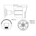 HiLook IP kamera IPC-B129HA/ Bullet/ 2Mpix/ 2.8mm/ ColorVu/ Motion detection 2.0/ H.265+/ krytí IP67/ LED 30m 311320802