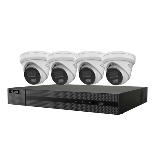 HiLook powered by Hikvision IK28P-480T/ Turret kamera KIT, 4 kamery/ rozlišení 8Mpix/ Smart Hybrid Light 301501876