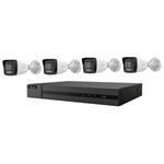 HiLook Powered by HIKVISION/ Smart Hybrid Light KIT/ 1x NVR-104MH-C/4P(D)/ 4x IPC-B140HA-LU HILKITBULLET2_SMART