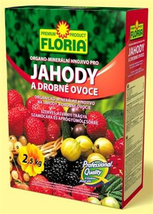 Hnojivo Agro Floria OM pro jahody a ovoce 2,5 kg 008401