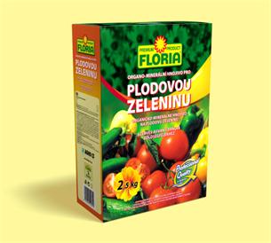Hnojivo Agro Floria OM pro plodovou zeleninu 2,5 kg 008403