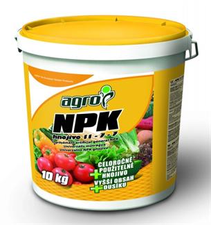 Hnojivo Agro NPK kbelík 10 kg 000303