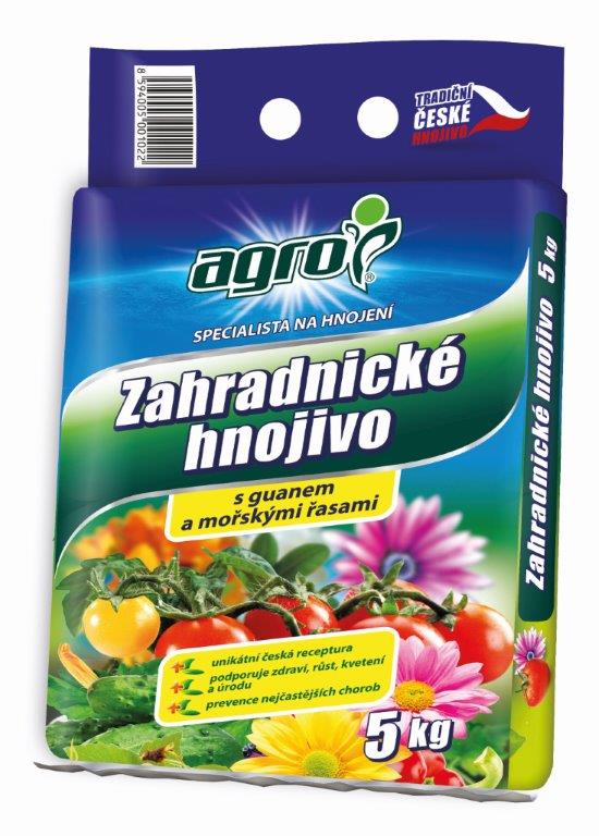 Hnojivo Agro zahradnické 5kg 000861