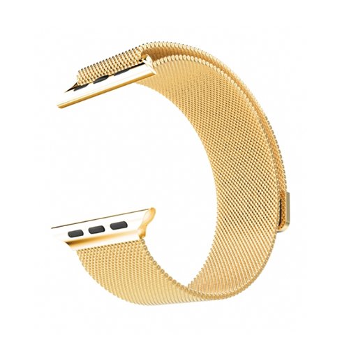 HOCO remienok Milanese Edition pre Apple Watch 38/40 mm - Gold HMME-38-GL