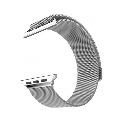 HOCO remienok Milanese Edition pre Apple Watch 38/40 mm - Silver HMME-38