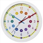 Hodiny Hama Easy Learning dětské nástěnné, průměr 30 cm, tichý chod 176917