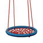 Hojdačka Woody Houpací kruh (průměr 100cm) - červeno-modrý 91409