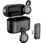 Hollyland LARK M2S Duo Wireless Lavalier Microphone with USB-C Plug (Duo, Space Gray) 6302 DUO