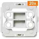 Homematic IP Adapter Berker B2, set 20ks EQ3-ADA-B2-20