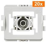 Homematic IP Adaptér Gira Standard, set 20ks EQ3-ADA-GS-20