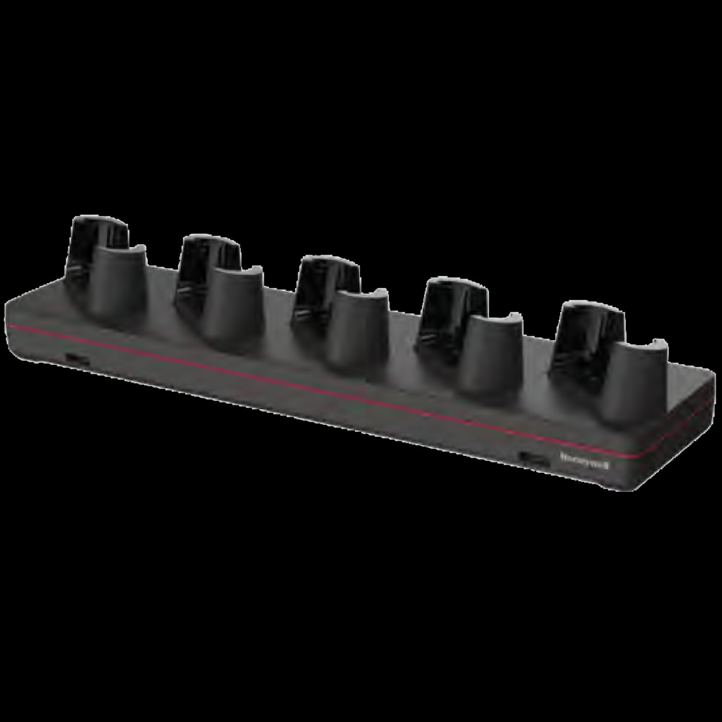 Honeywell CT70 5-bay charging base w/o power cord, up to 5pcs of CT70 with or w/o boot, power supply CT70-5CB-UVX-0