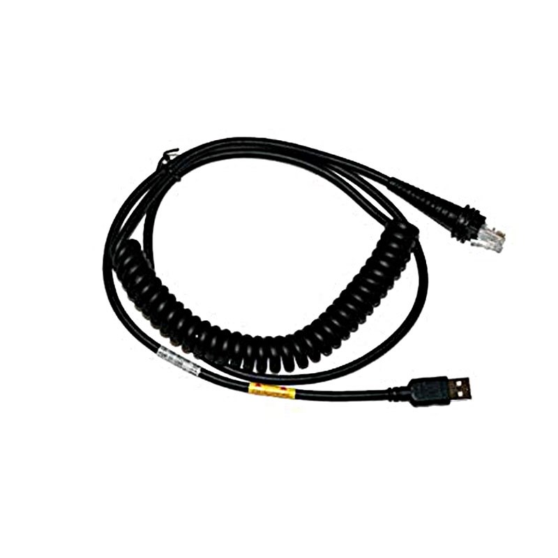 Honeywell USB kabel, black, 3m, kroucený CBL-503-300-C00