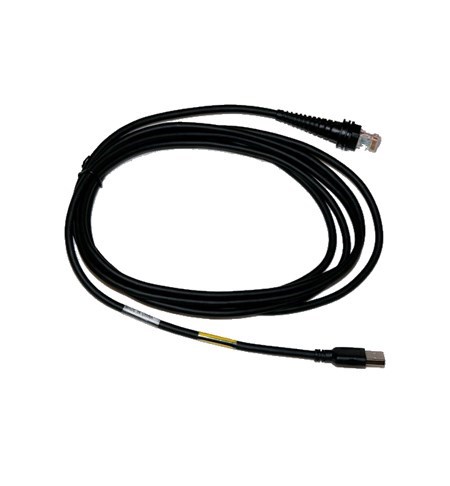 Honeywell USB kabel, black, 3m, kroucený CBL-503-300-S00