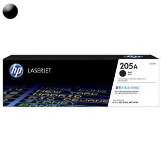 HP 205A Black Original LJ Toner Cartridge, CF530A