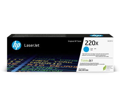 HP 220X Cyan Original LaserJet Toner Cartridge W2201X