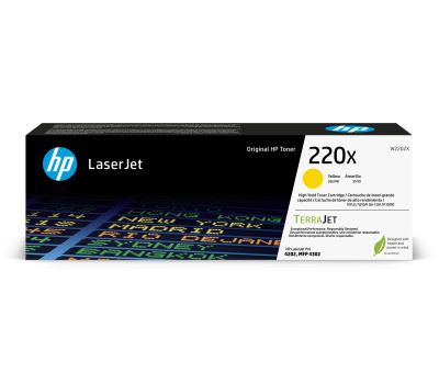 HP 220X Yellow Original LaserJet Toner Cartridge W2202X