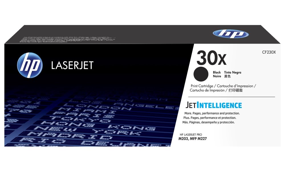 HP 230X, Black toner pre, HP LaserJet Pro M203dn/dw, M227fdw/sdn, 3500 strán CF230X