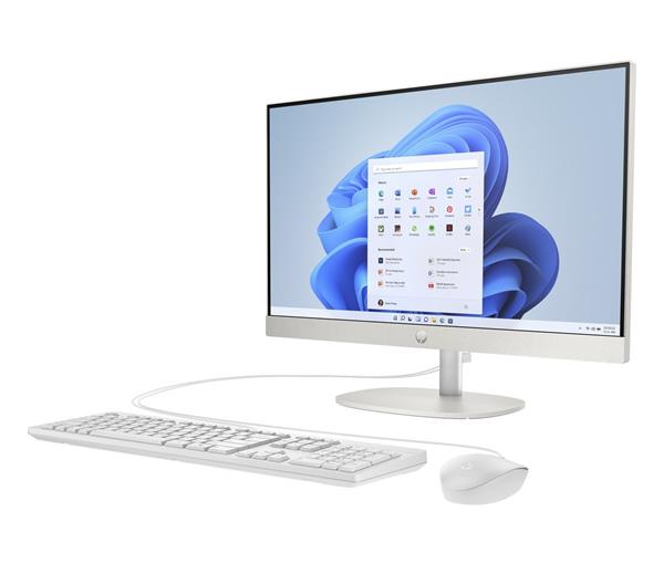 HP 24-cr0022nc, i5-1335U, 24 FHD 1920x1080, UMA, 8GB/DDR4, SSD 512GB, W11H, 2-2-0, White DS1A2EA#BCM