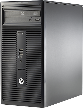 HP 280 G1 MT Core i3-4160 4GB 500GB INTEL DVDRW Keyb+Mouse Win8Pro/Win10Pro EN L9U12EA#AKD