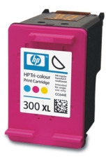HP 300XL - 11 ml - Vysoká výtěžnost - trojbarevná dye-based - originál - inkoustová cartridge - pro CC644EE#BA3