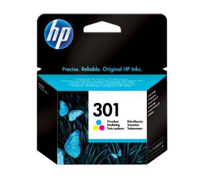 HP 301 - Trojbarevná dye-based - originál - inkoustová cartridge - pro Deskjet 1000, 1010, 1050 J41 CH562EE#BA3