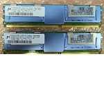 HP 398705-051 512MB PC2 5300 DDR2 ECC Memory 416470-001 KIT ( 2x 512MB)