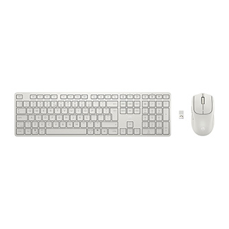 HP 495C Multi-Device Keyboard klávesnica bezdrôtová CZ, biela Dual Mode BE1M6AA