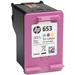 HP 653 Tri-color Original Ink Advantage Cartridge 3YM74AE