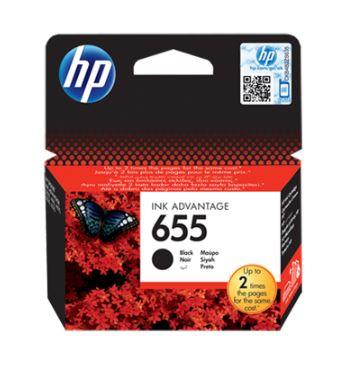 HP 655 černá inkoustová kazeta CZ109AE#BHK