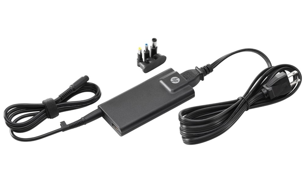 HP 65W Slim w/USB Adapter (interchangeable tips) H6Y82AA#ABB
