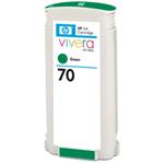 HP 70 - 130 ml - zelená - originál - DesignJet - inkoustová cartridge - pro DesignJet Z3100, Z3100 C9457A
