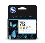 HP 712 29-ml Yellow DesignJet Ink Cartridge 3ED69A