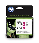 HP 712 3-Pack 29-ml Magenta DesignJet Ink Cartridge 3ED78A