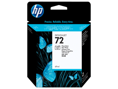 HP 72 - 69 ml - fotografická černá na bázi barvy - originál - DesignJet - inkoustová cartridge - pr C9397A