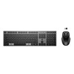 HP 725 Capacitor Wireless Keyboard Mouse sada klávesnice bezdrôtová CZ/SK, čierna s bezdrôtovou opt 9T5B0UT