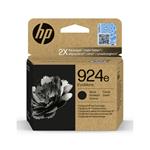 HP 924e inkoustová náplň černá, 4K0V0NE 4K0V0NE#SE1