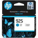 HP 925 Azurová originální inkoustová kazeta 4K0V6PE