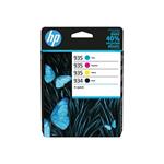 HP 934 Black / 935 CMY Ink 4-Pack 6ZC72AE