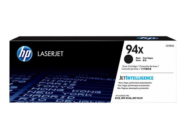 HP 94X High Yield Original LaserJet, Black CF294X