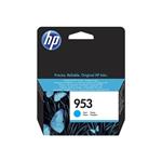 HP 953 - 10 ml - azurová - originál - inkoustová cartridge - pro Officejet Pro 77XX, 82XX, 87XX F6U12AE#BGY