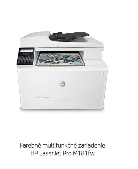HP Color LaserJet Pro MFP M181fw - Multifunkční tiskárna - barva - laser - Legal (216 x 356 mm) (or T6B71A#B19