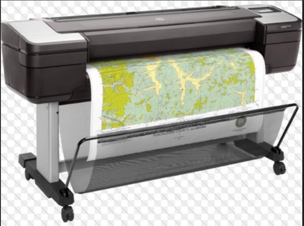 HP DesignJet T1700 44-in PostScript Printer 1VD87A