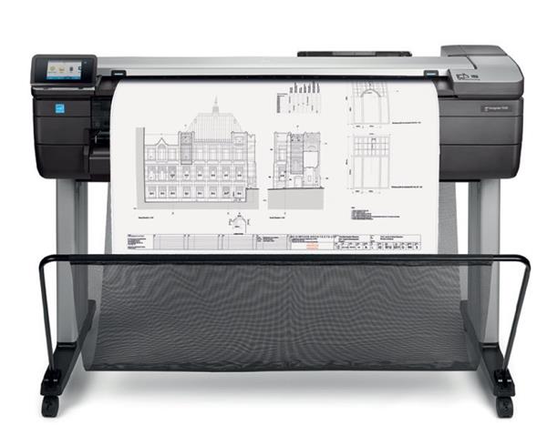 HP DesignJet T830 - 36" multifunkční tiskárna - barva - tryskový - 914 x 2770 mm (originální) - Rol F9A30A#B19