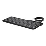 HP Drátová klávesnice, 405 Multi-Device Wired BL Keyboard 7N7C1AA#ABB