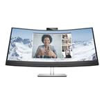 HP E34m G4 Curved USB-C, 3440x1440 WQHD, 400 cd/m2, 3000:1, 5 ms, HDMI, DisplayPort, USB-C, 3-3-0 40Z26AA#ABB