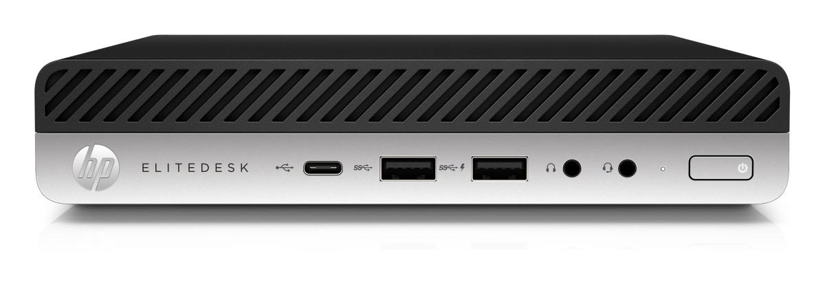 HP EliteDesk 800 G3 - Mini desktop - 1 x Core i5 7500T / 2.7 GHz - RAM 4 GB - HDD 500 GB - HD Graph 1CB52EA#BCM