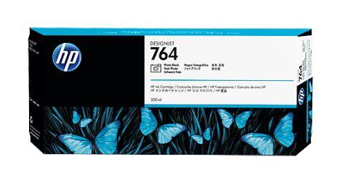 HP Fotografická čierna atramentová kazeta HP 764, 300 ml C1Q17A
